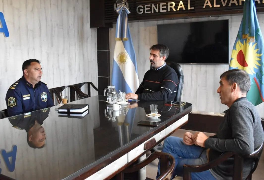 Sebastián Ianantuony aseguró que “seguiremos trabajando en conjunto por un distrito más seguro para todos".