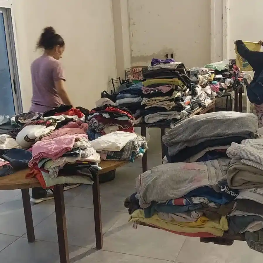 Gualeguay se unió para colaborar de una manera que emociona ante la emergencia por el temporal