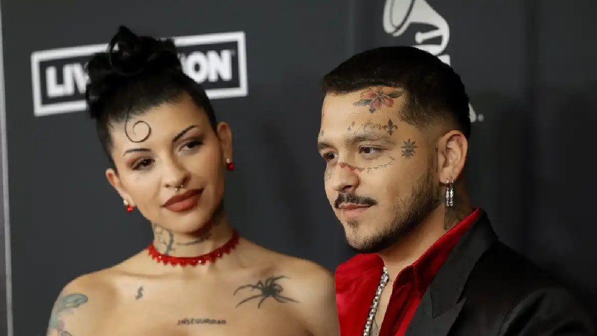 La novia de Christian Nodal revela la bendición que espera