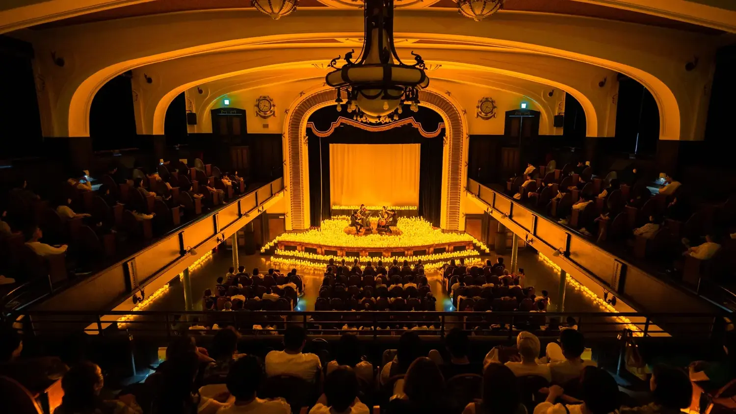 Un concierto a la luz de las velas llega al distrito.