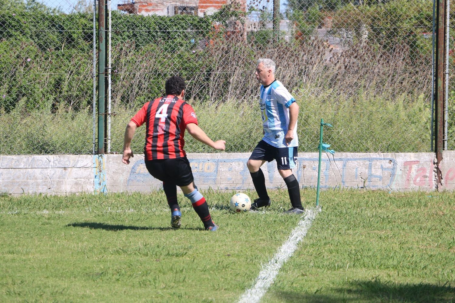 Veteranos: Central se quedó con el clásico ante Juventud