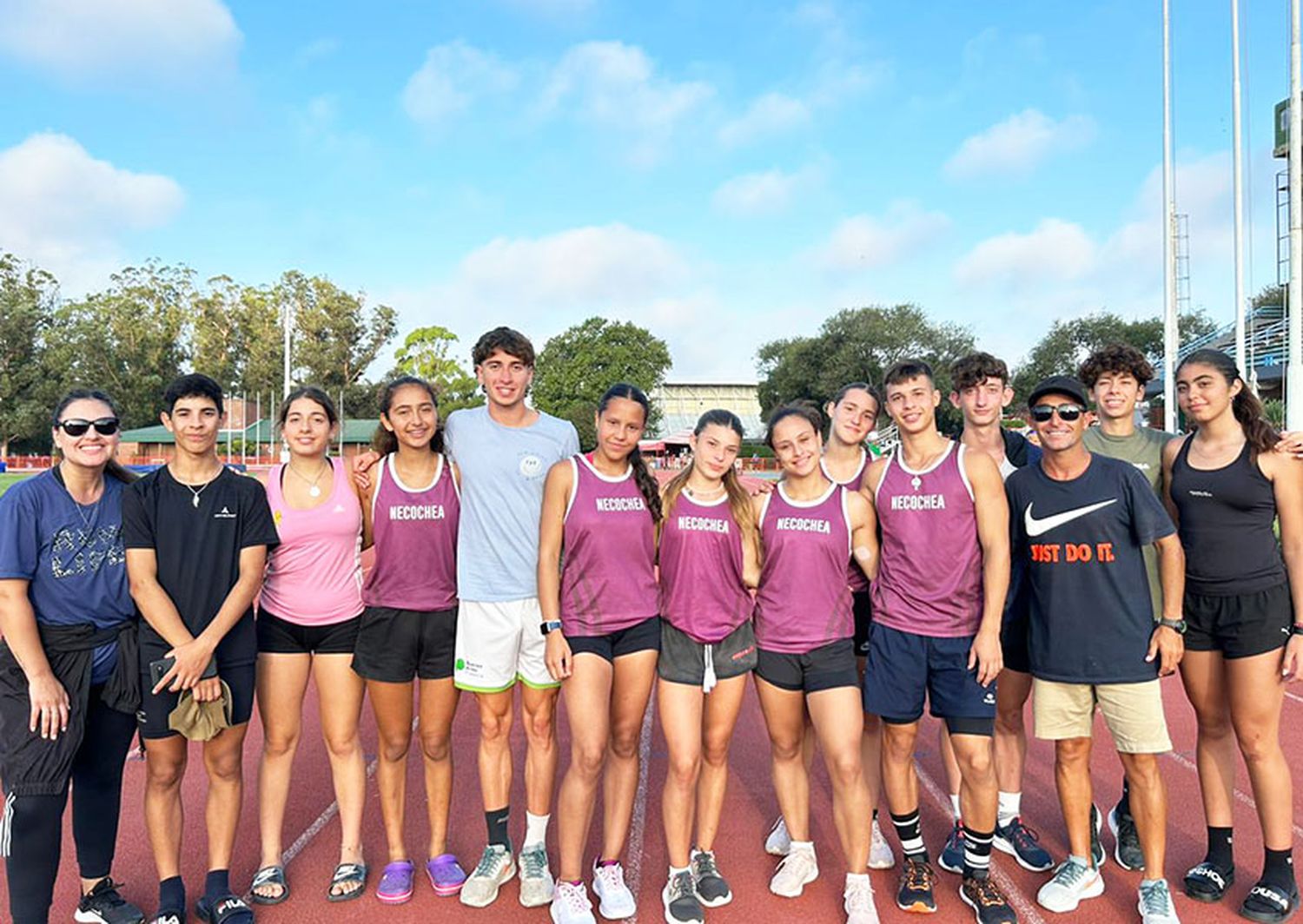 Brillante actuación del atletismo necochense en el provincial U20