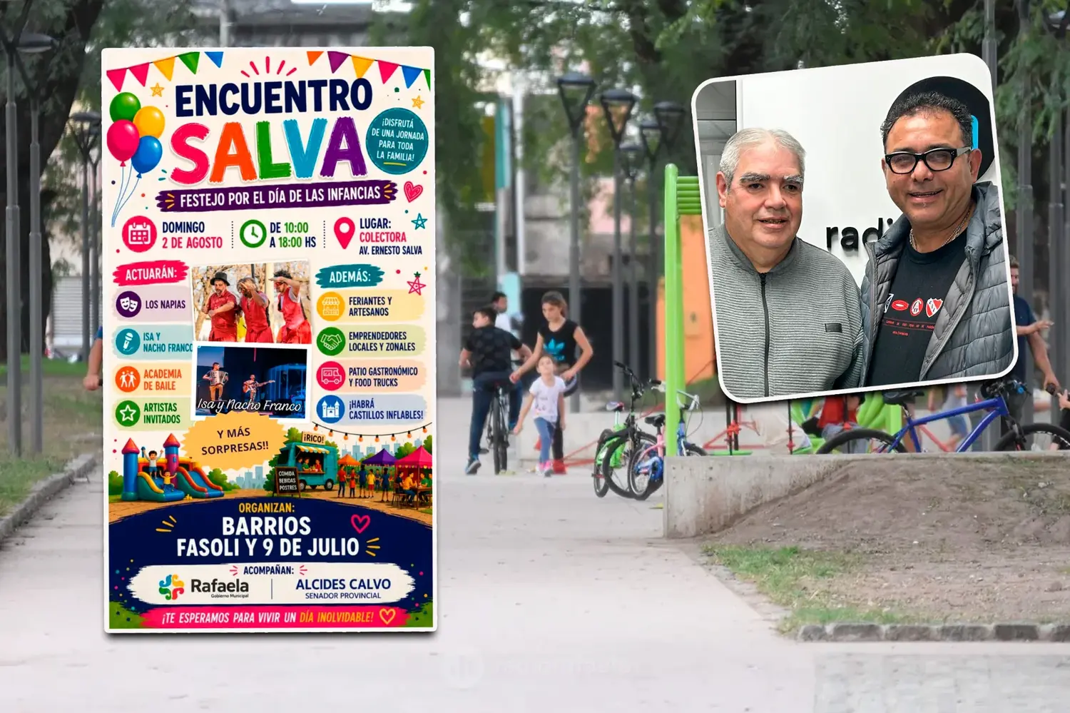 Todo listo para el gran festejo por las infancias en avenida Ernesto Salva: "Pensamos actividades para toda la familia"