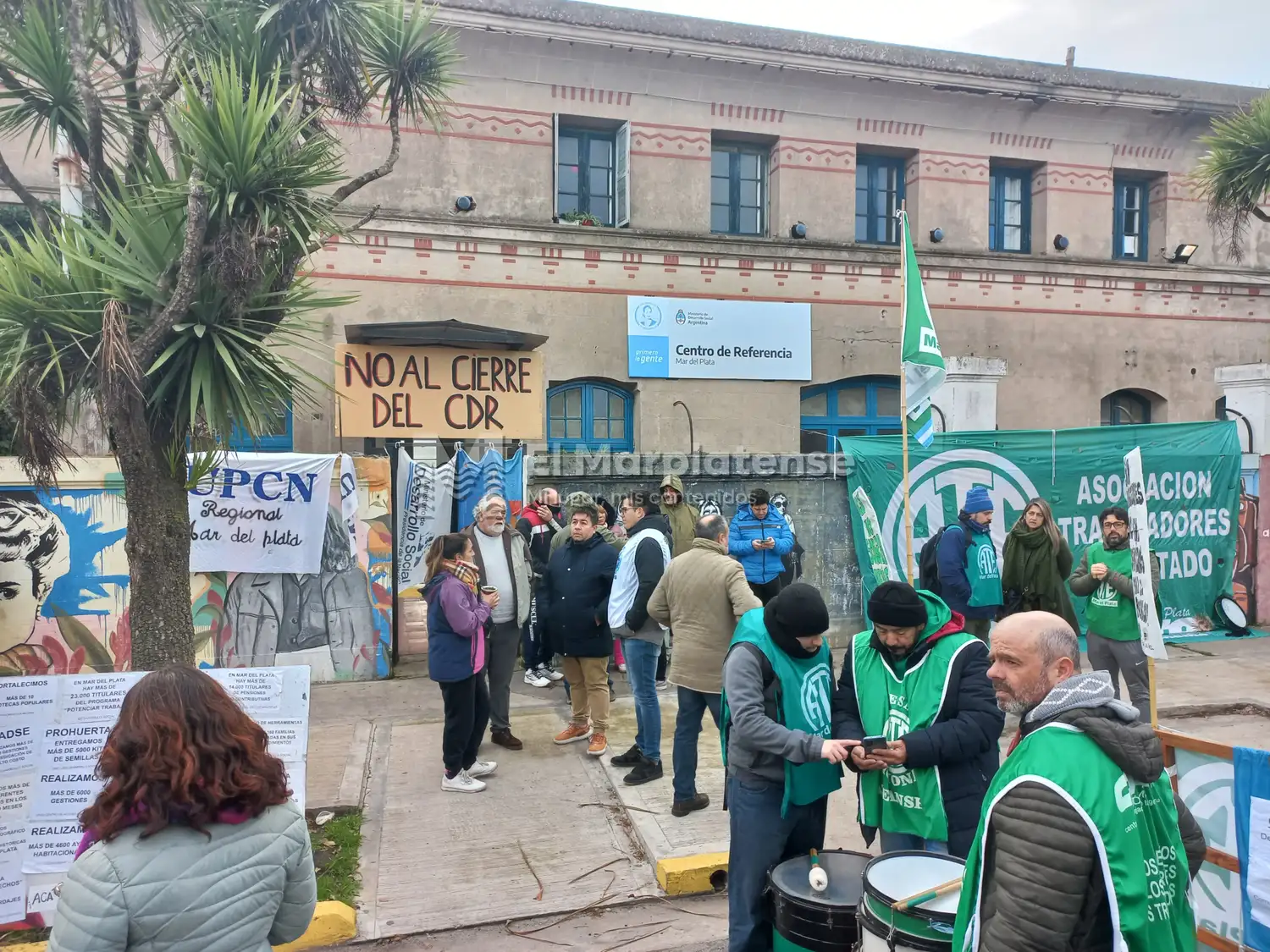 Siete personas que desarrollaban tareas en el Centro de Referencia recibieron la notificación de despido.