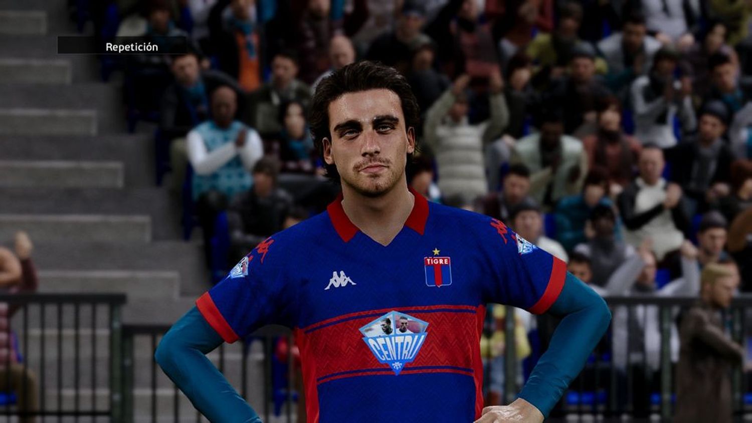 Como en la vida real: perfeccionaron la imagen del tandilense González Metilli en los videojuegos