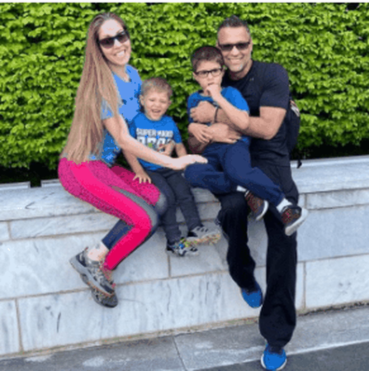 Ricardo Álamo y su familia. Foto Instagram