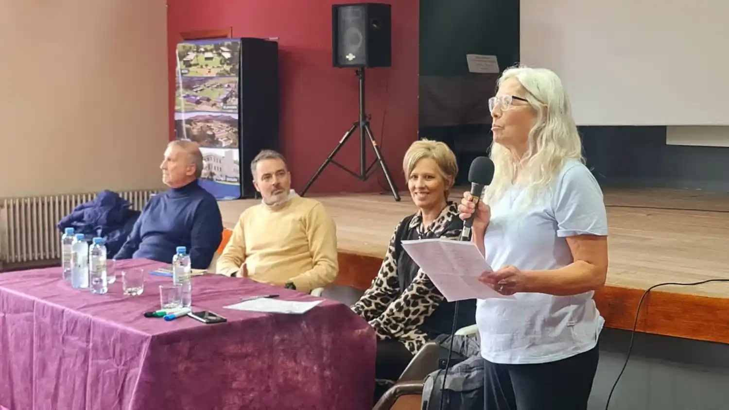 Apertura. Estuvo a cargo de Mónica Bouyssede y Patricia Sureda