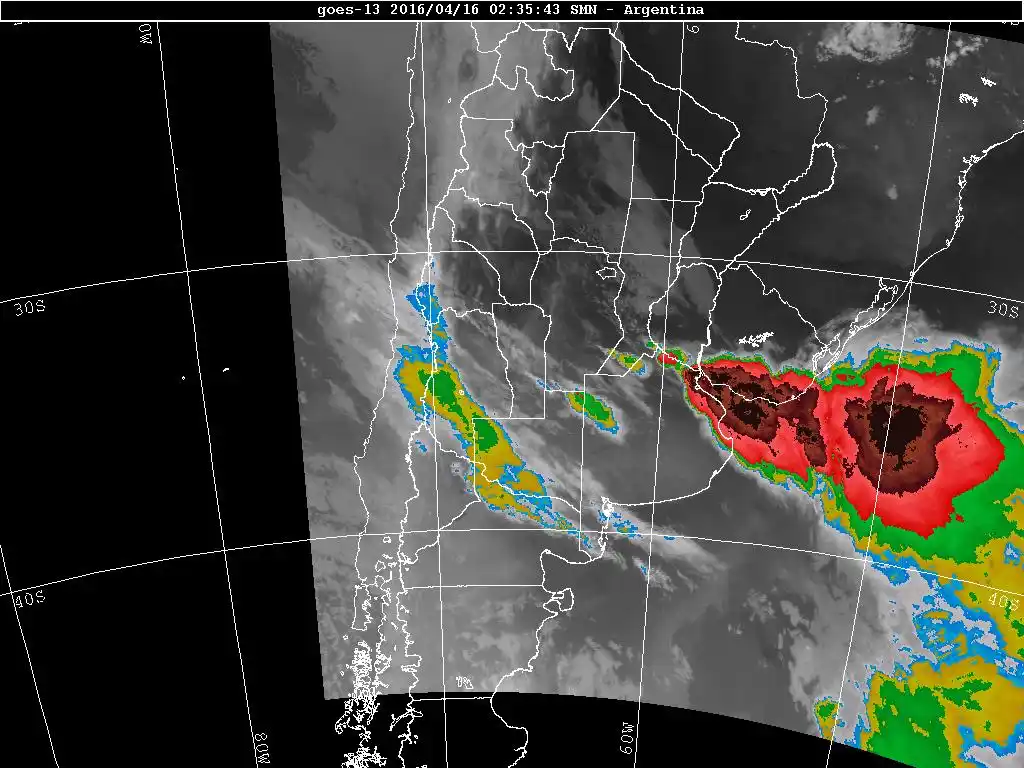 Pasó el temporal en la provincia de Buenos Aires y cesó el alerta meteorológico