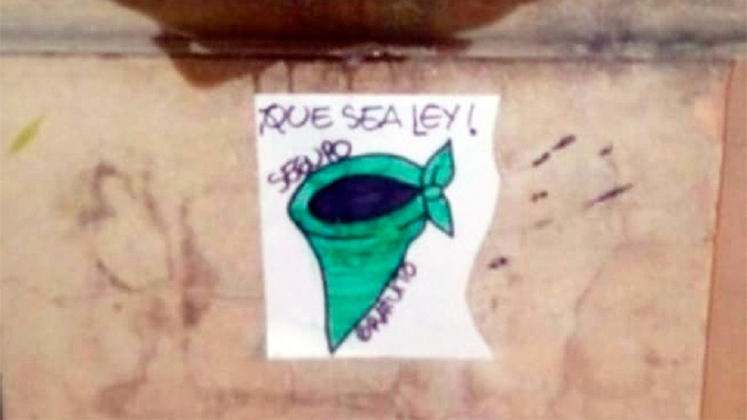 En Victoria detuvieron a 11 mujeres que realizaban pintadas por el aborto