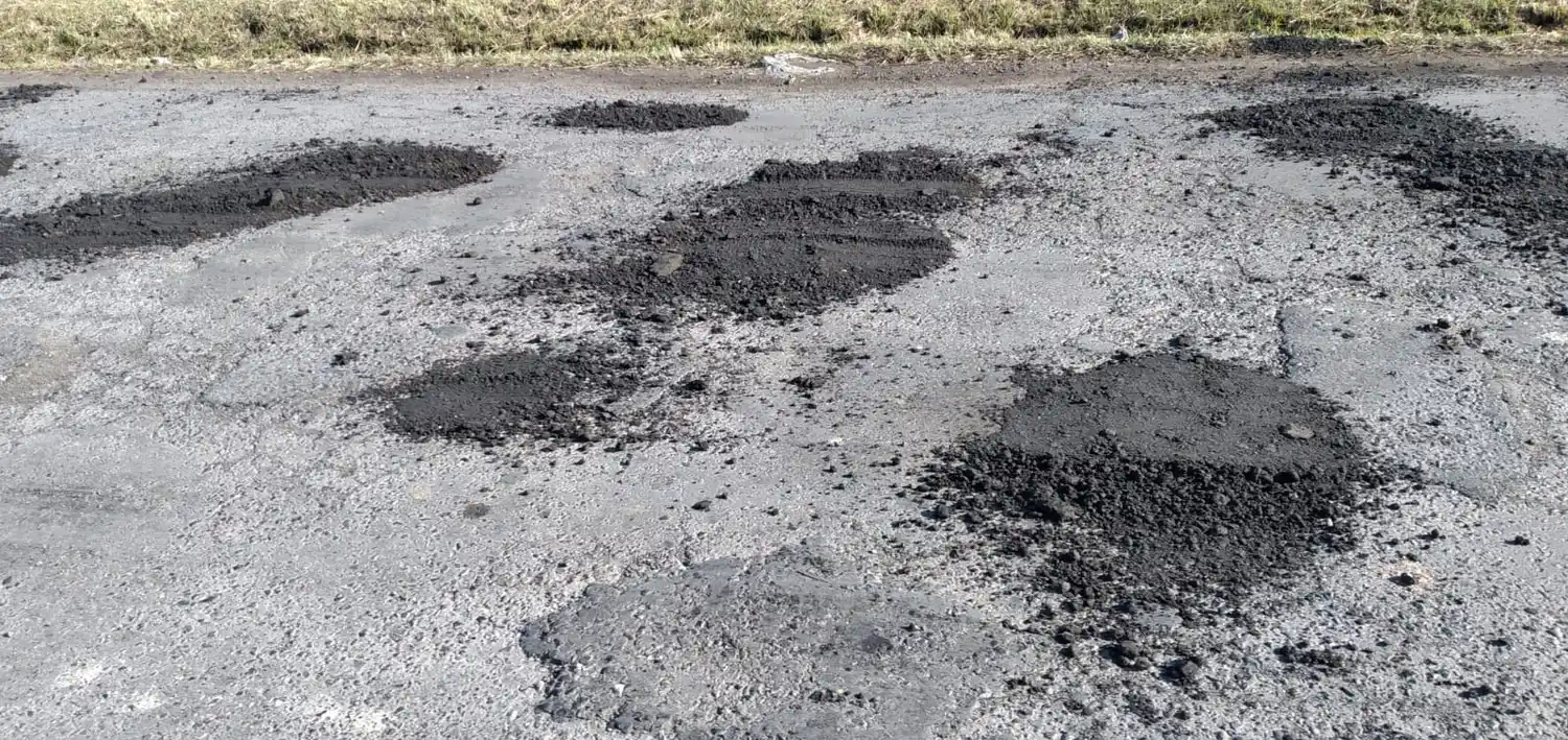 Calle Rivadavia: “Una vergüenza estos arreglos”