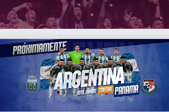 Hoy empieza la venta de entradas para Argentina-Panamá