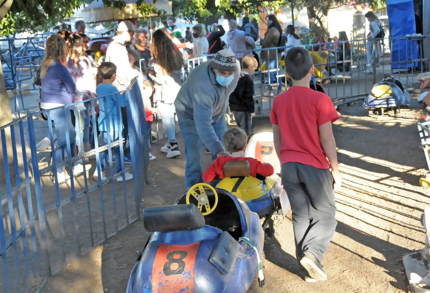 “Si sacan los juegos de esta Plaza, los chicos van a extrañar”
