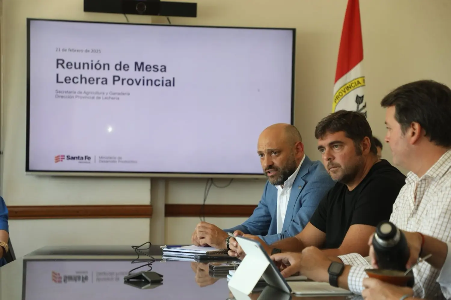 Primera Mesa Provincial de Lechería de este 2025: ampliar la exportación, uno de los ejes centrales