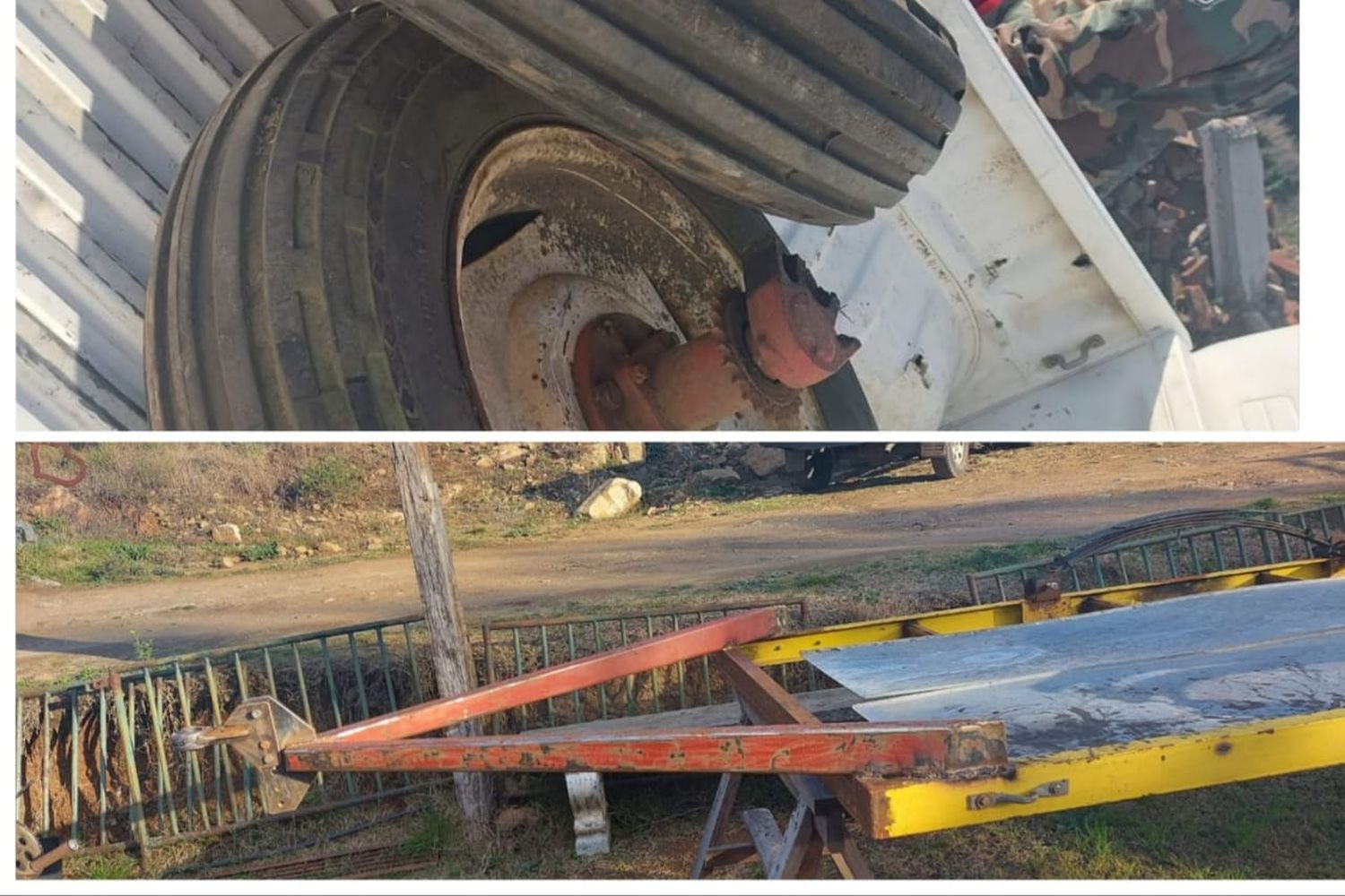 Recuperaron elementos que habían sido robados de una estación rural