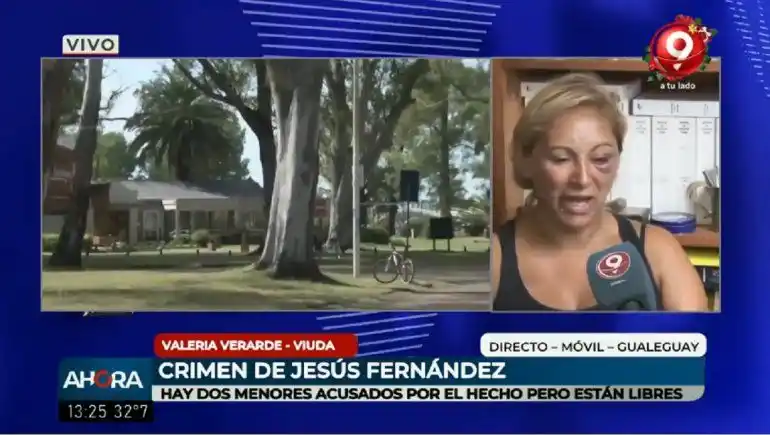 Habló la viuda de Jesús Fernández: "Vinieron a matarnos"