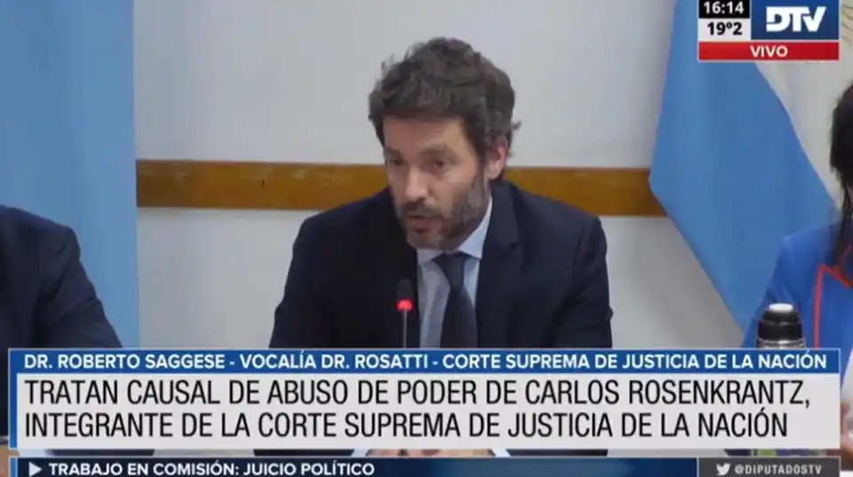 Nuevos testimonios: juicio político sumó la causal "Abuso de Poder" contra la Corte Suprema