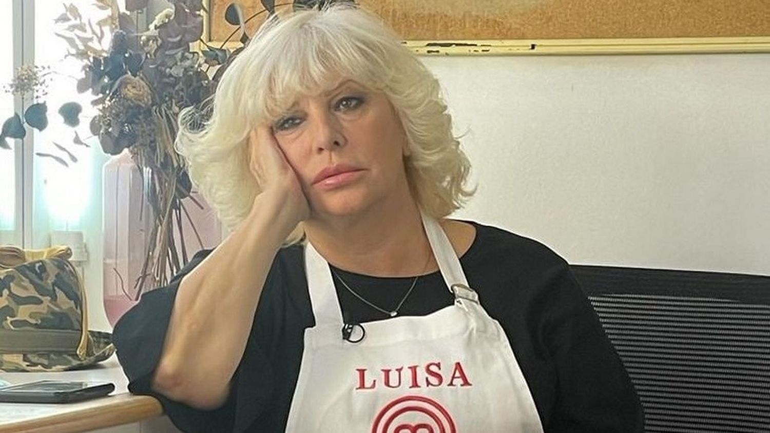 Luisa Albinoni con Covid, detuvo las grabaciones de MasterChef Celebrity