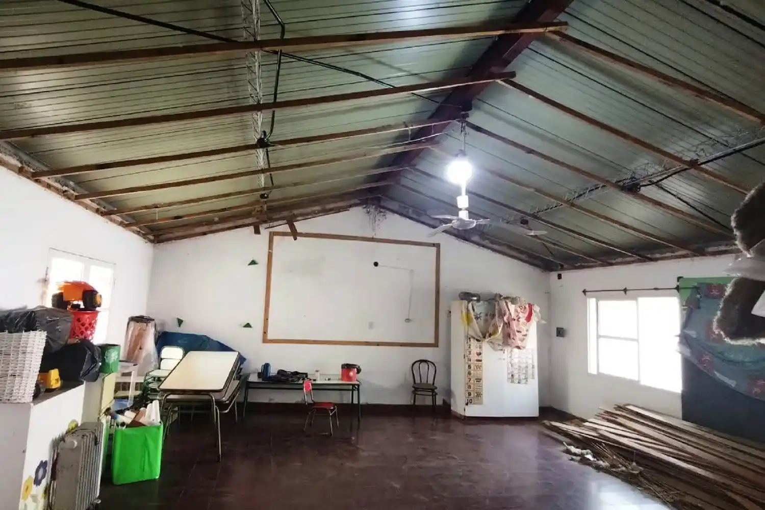 Se inició la obra de emergencia en la Escuela Nº 54 Tomás Guido