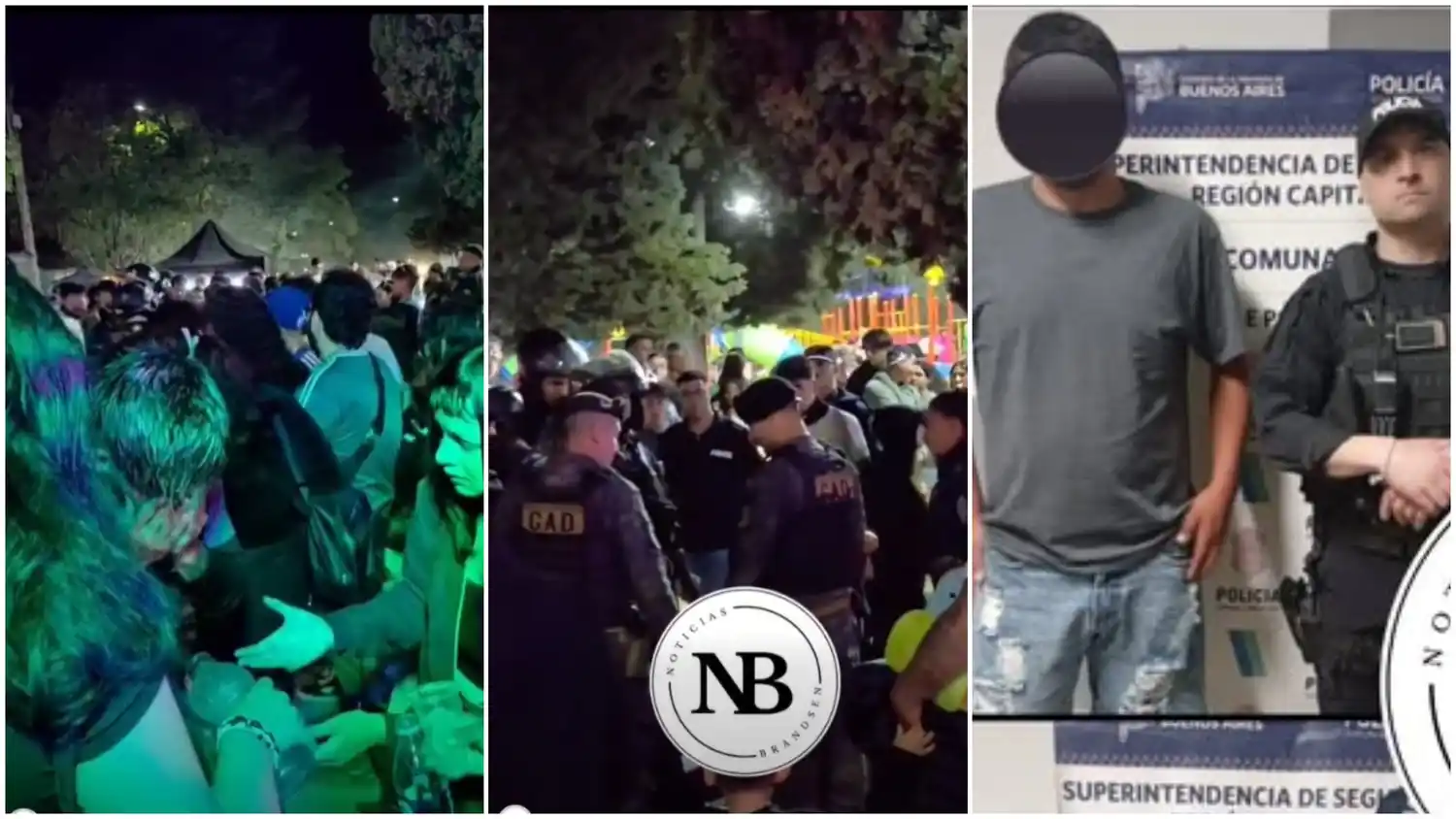 Foto: captura video Noticias Brandsen