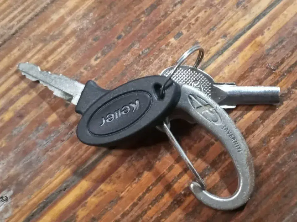 Sofía encontró estas llaves
