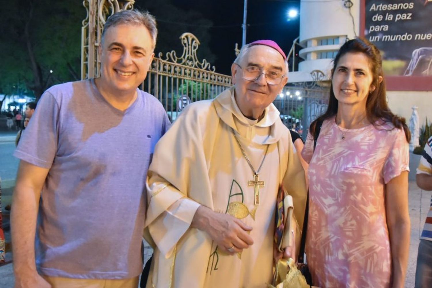 El Intendente participó de la última misa de Monseñor Fernández