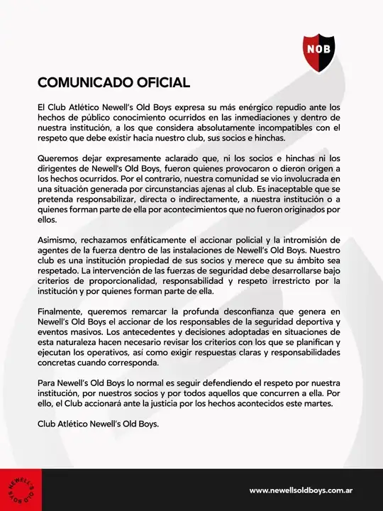 comunicado