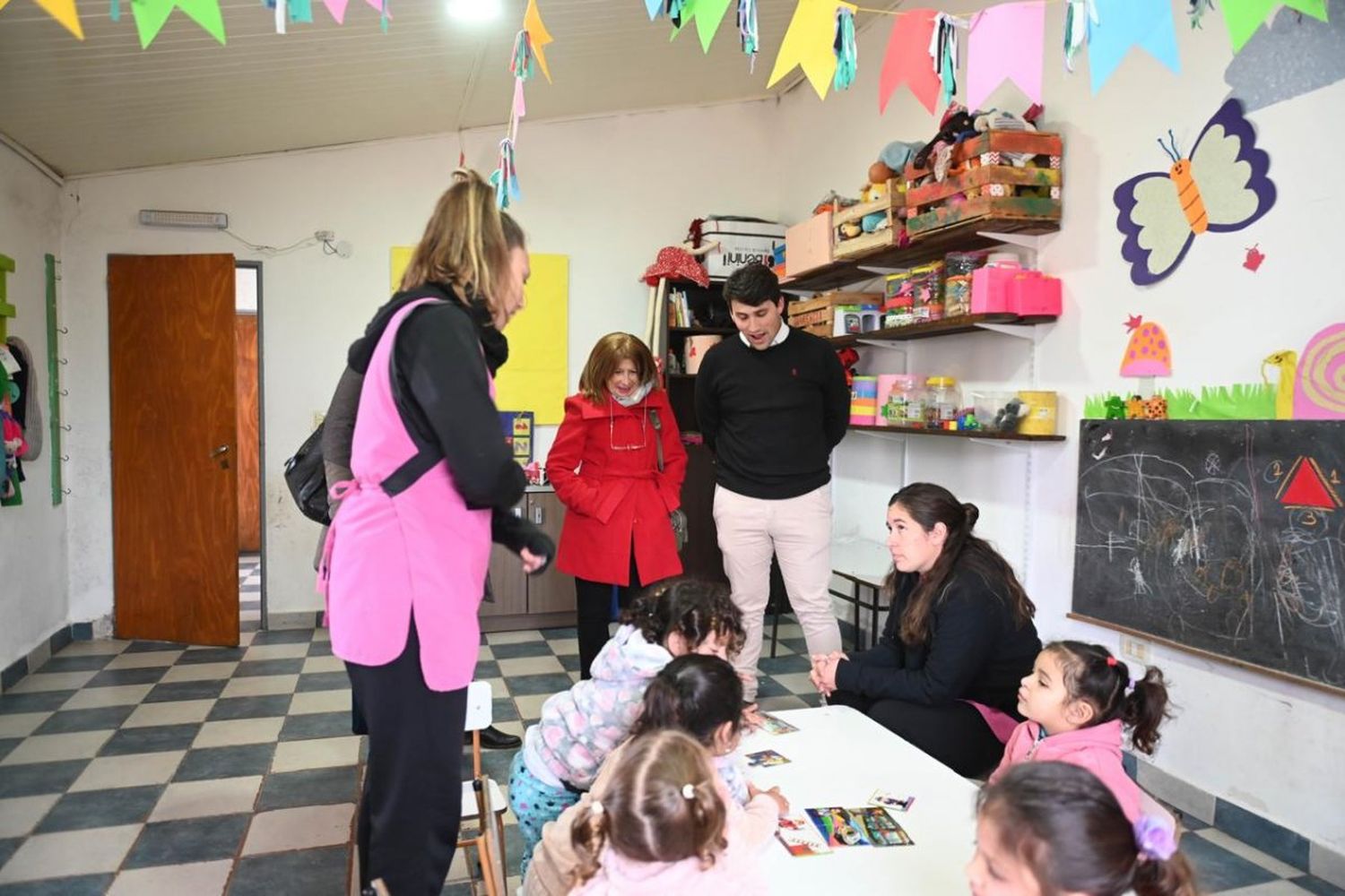 Desarrollo Humano se comprometió a mejorar los recursos y la infraestructura de los Espacios Municipales de Primera Infancia