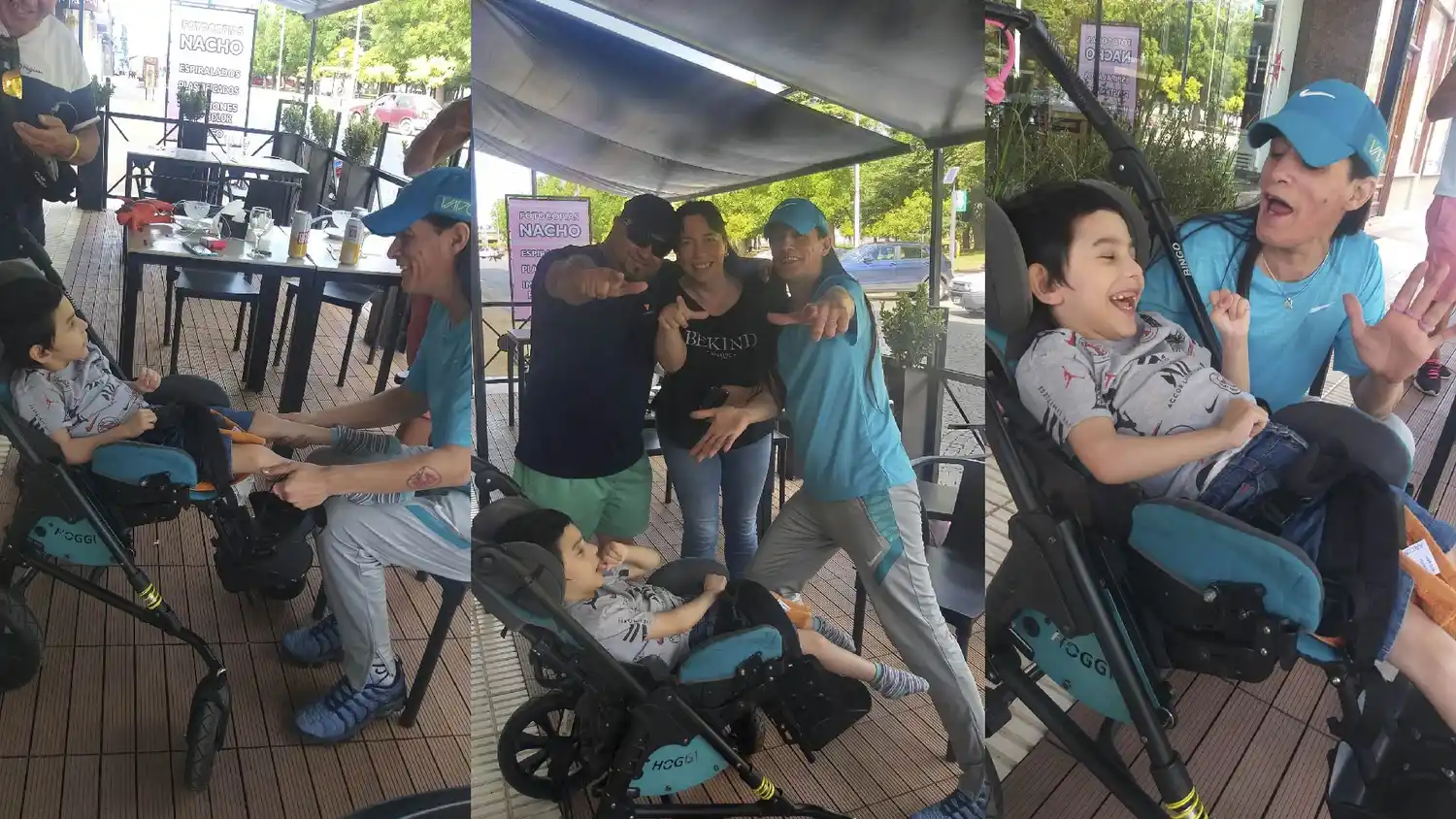 El hermoso gesto de Hernán de Mala Fama con un pequeño tandilense