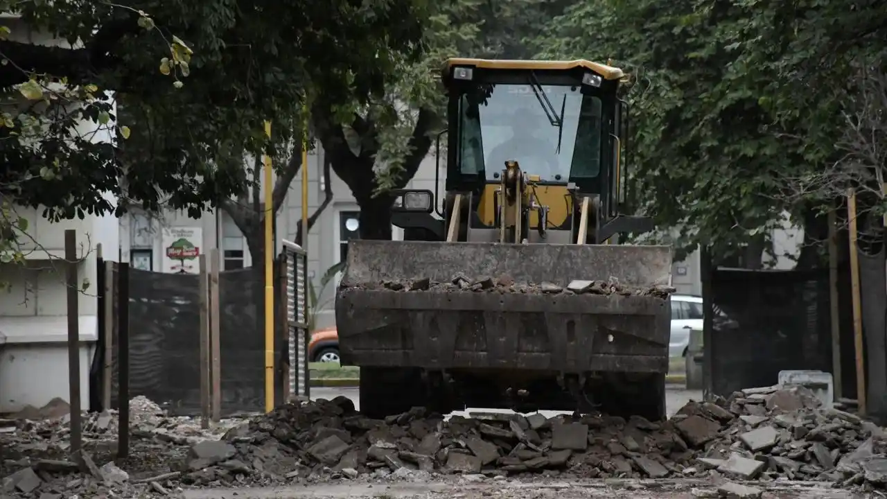 La obra tiene un plazo estimado de 45 días.