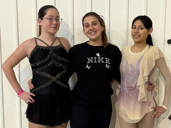 patinadoras y profe