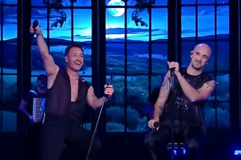 Video: Abel Pintos y Luciano Pereyra brillaron en el programa de Susana Giménez