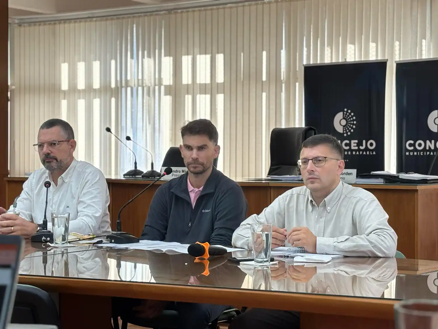 Funcionarios defendieron el proyecto de pavimentación de Bv. Yrigoyen y pidieron avanzar sin demoras