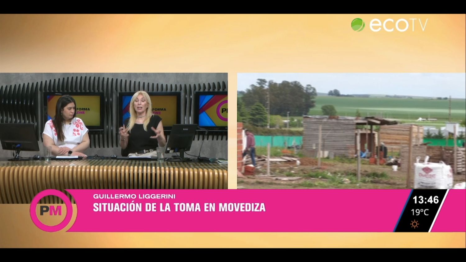 La situación actual de la toma en el barrio Movediza