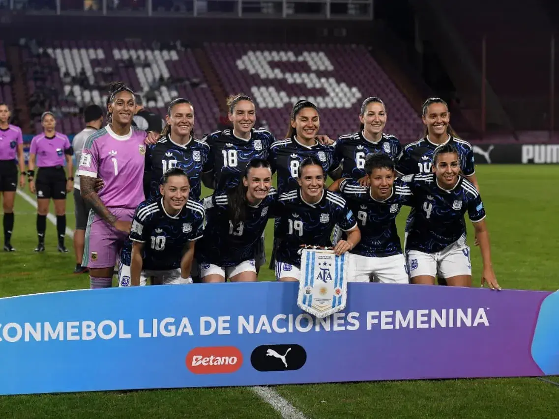 Argentina jugará en el Grupo A en el Mundial Femenino Sub 20. Foto:CONMEBOL