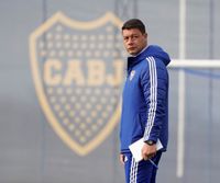 “Pulpo” González o Rolón, la duda que mantiene Battaglia en Boca