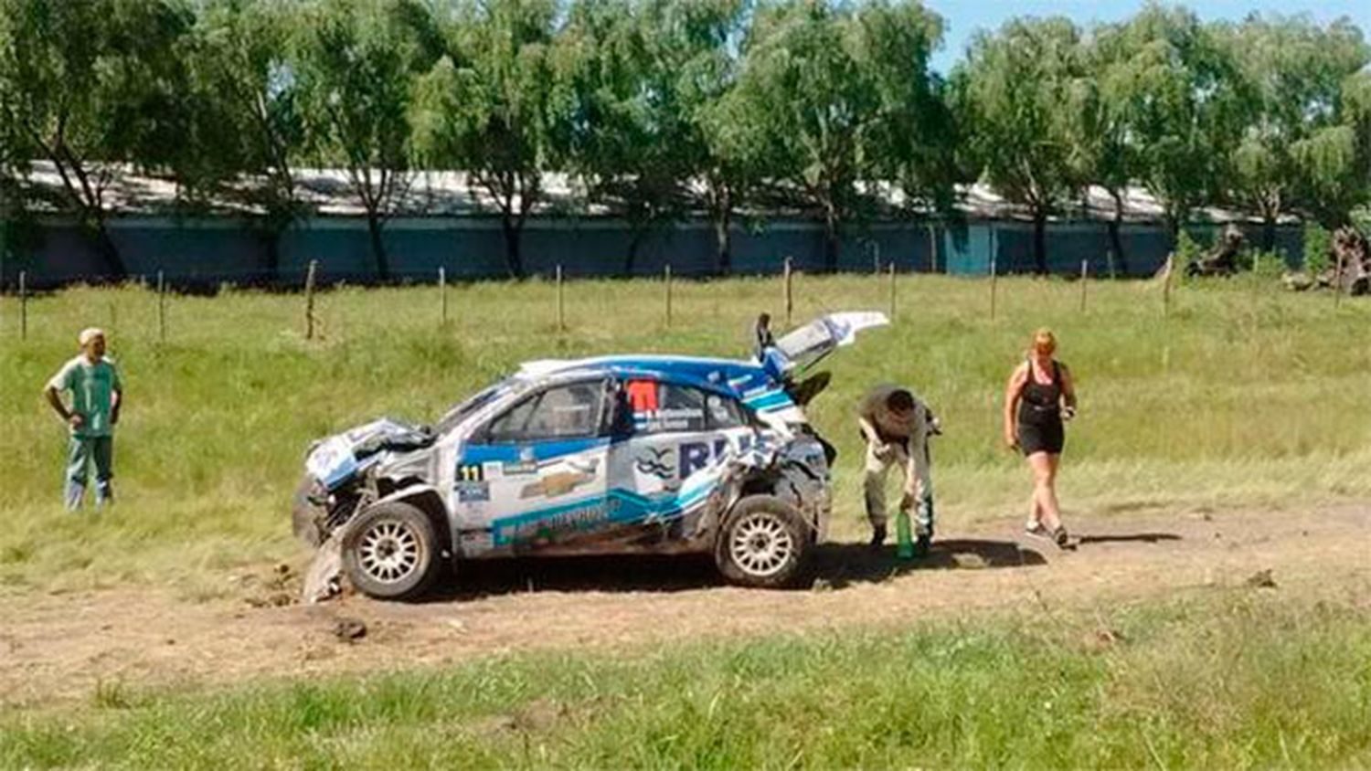 Video: Así fue el impresionante vuelco de David Nalbandian 