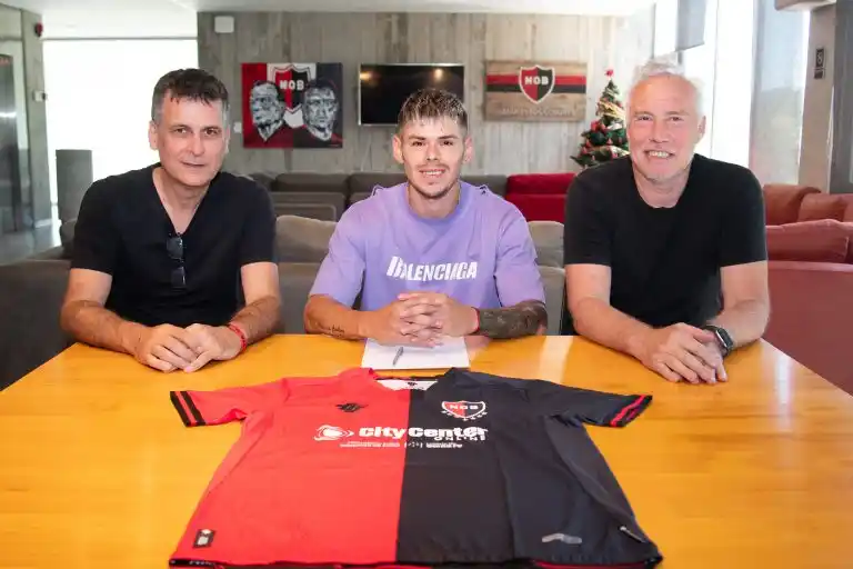 Llegó el segundo refuerzo: Newell's oficializó la incorporación de Franco García