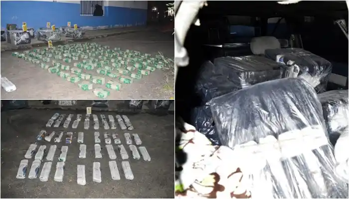 Almirante Brown: Detienen a conductor con más de 200 kilos de hojas de coca en el auto