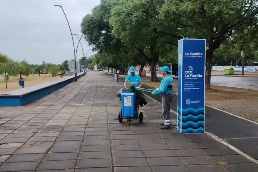 Navidad: la Municipalidad dispuso un fuerte operativo de limpieza y solicitó no sacar los residuos este lunes