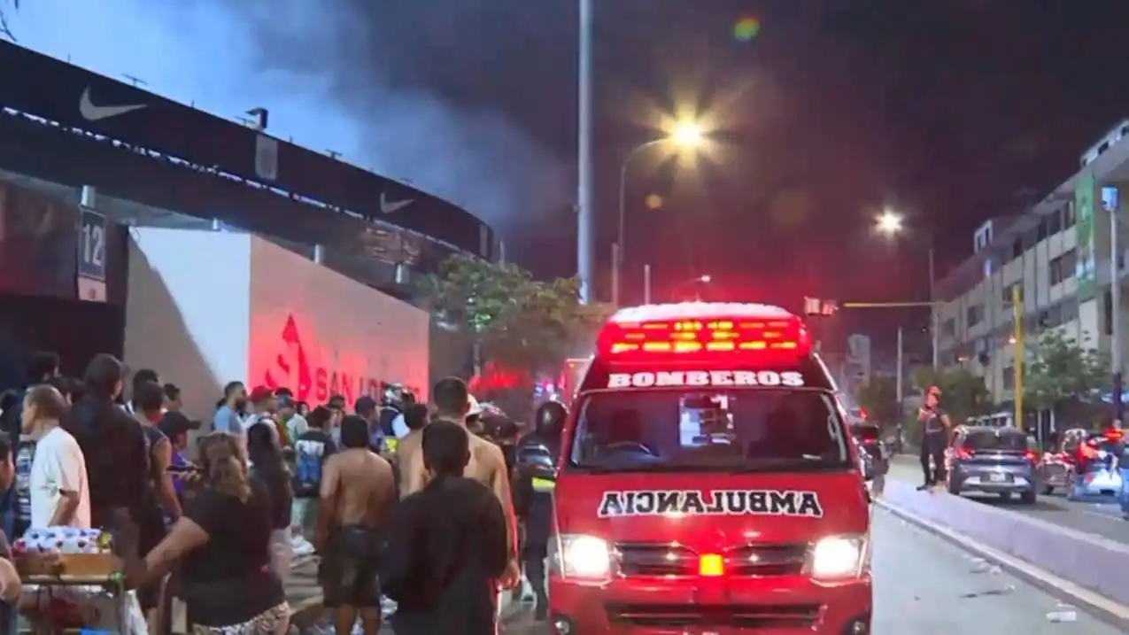 Tragedia en Perú: un muerto y al menos 60 heridos en un banderazo del club Alianza Lima