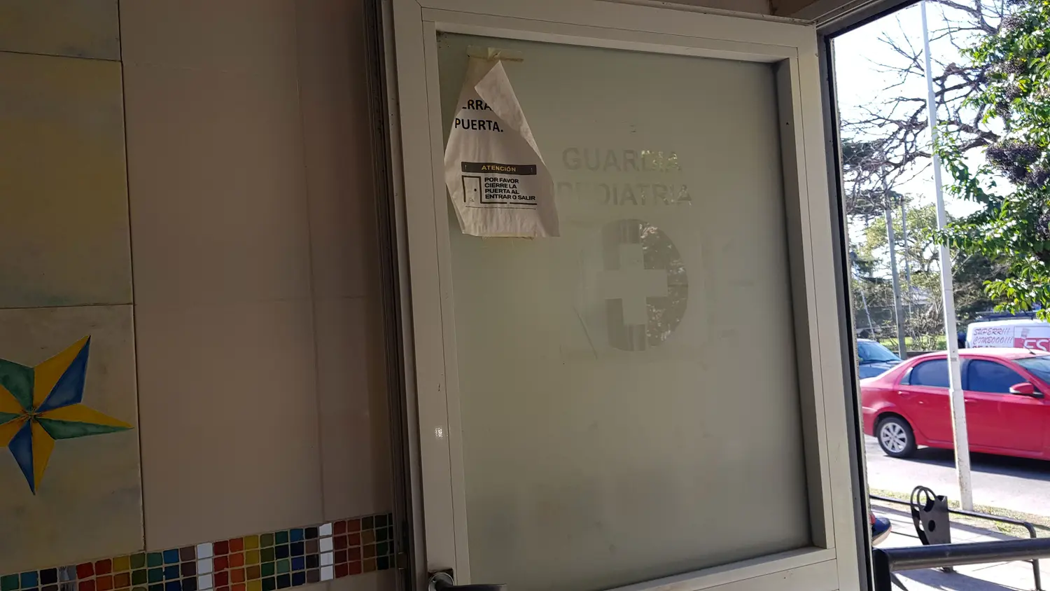El niño ingresó a la Guardia de Pediatría.