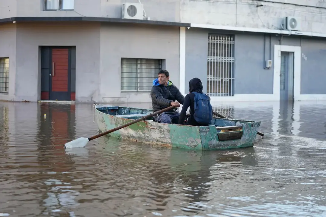 Casi 3 mil personas seguían desplazadas por las inundaciones en Uruguay
