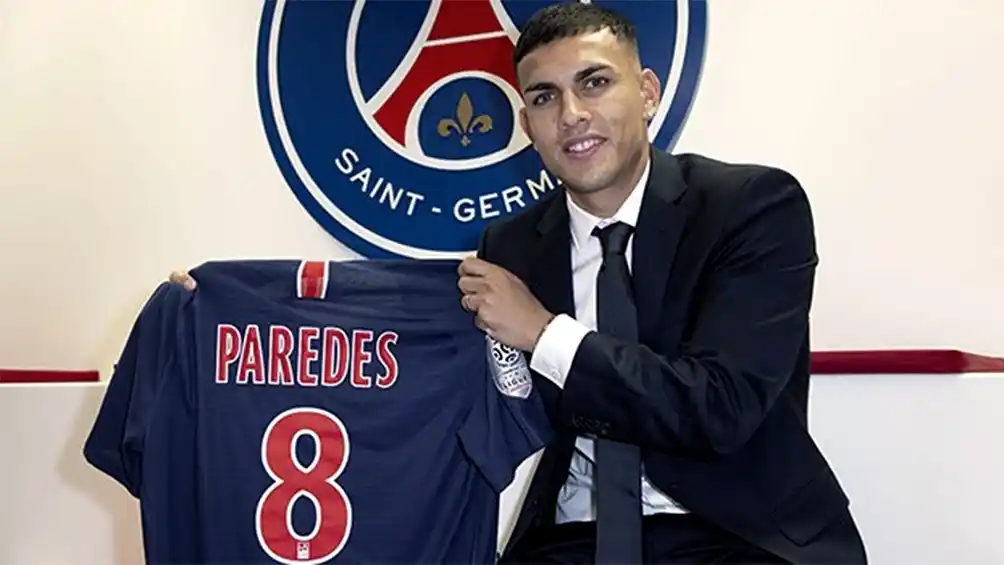 El argentino Leandro Paredes es nuevo jugador del París Saint Germain