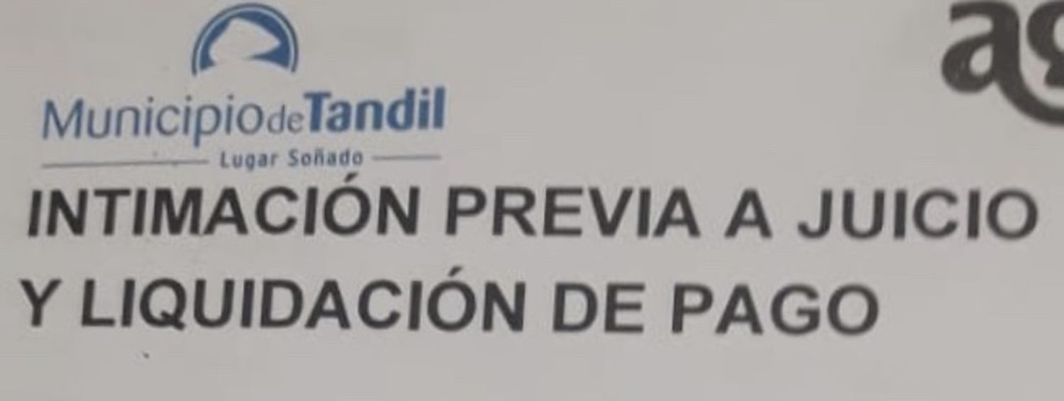 Indignación de un vecino por una intimación municipal a su madre que cobra una jubilación mínima