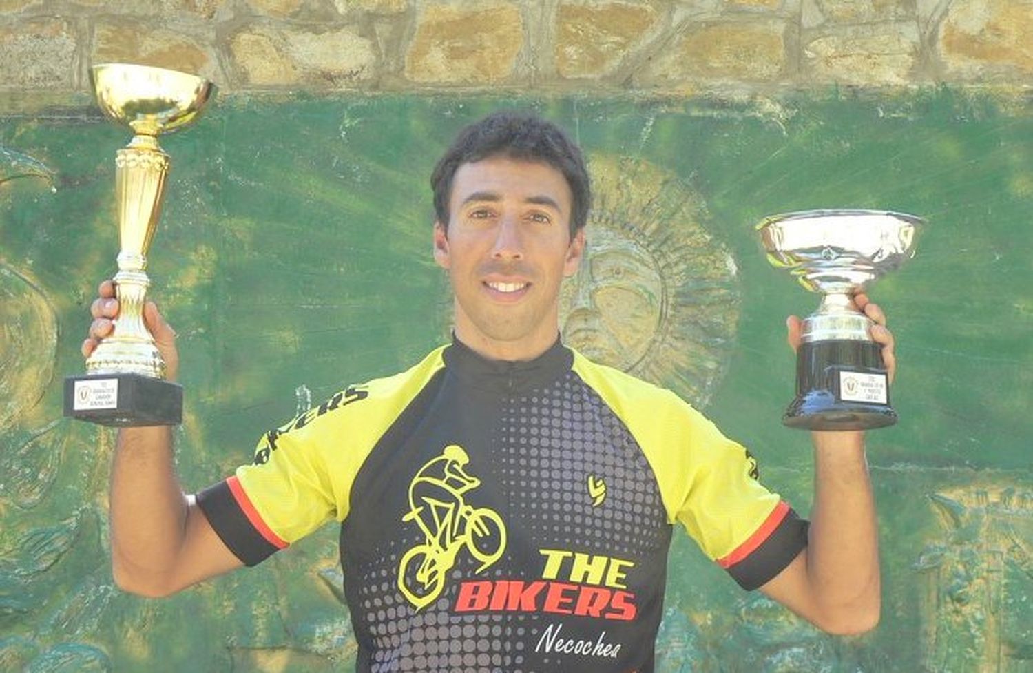 Claudio Martínez repitió triunfo en rural bike en Tandil