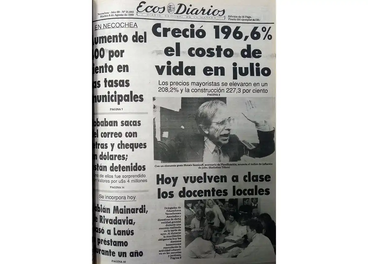 Martes 8 de agosto de 1989