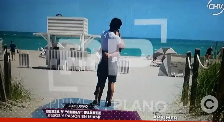 La China lo juró por la hija, pero era cierto: a los besos con Vicuña
