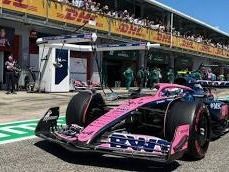 Franco listo para competir por primera vez con un F1 en el callejero de Montecarlo.