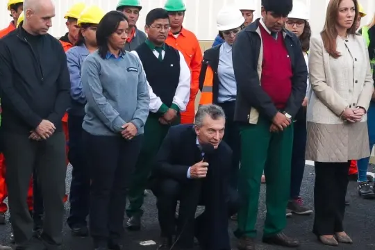 Macri inauguró el Paseo del Bajo: «Esto no es relato»