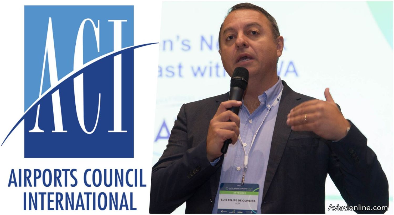 Luis Felipe de Oliveira será el nuevo Director General de Airports Council International